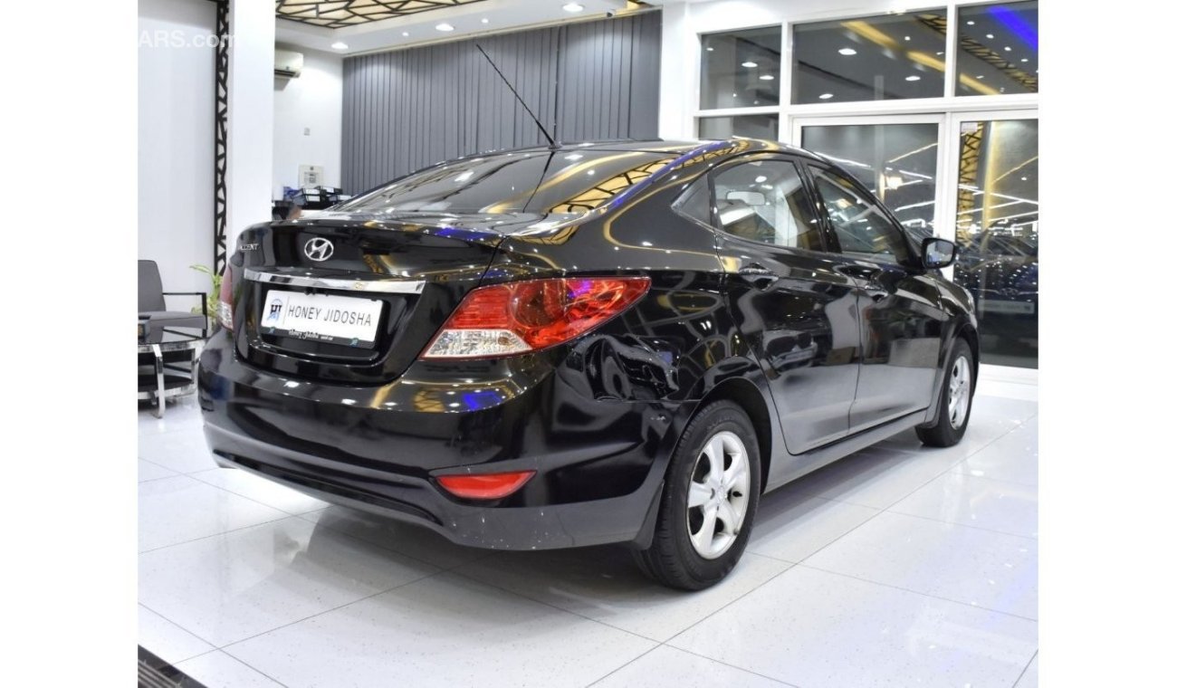 Hyundai Accent EXCELLENT DEAL for our Hyundai Accent ( 2014 Model ) in Black Color GCC Specs