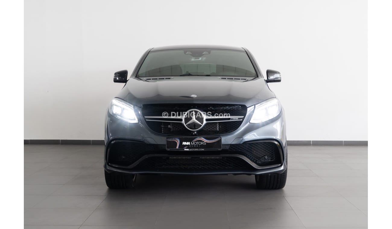 Mercedes-Benz GLE 63 AMG S Coupe 2016 Mercedes GLE-63 S AMG Coupe / Full Mercedes Benz Service History