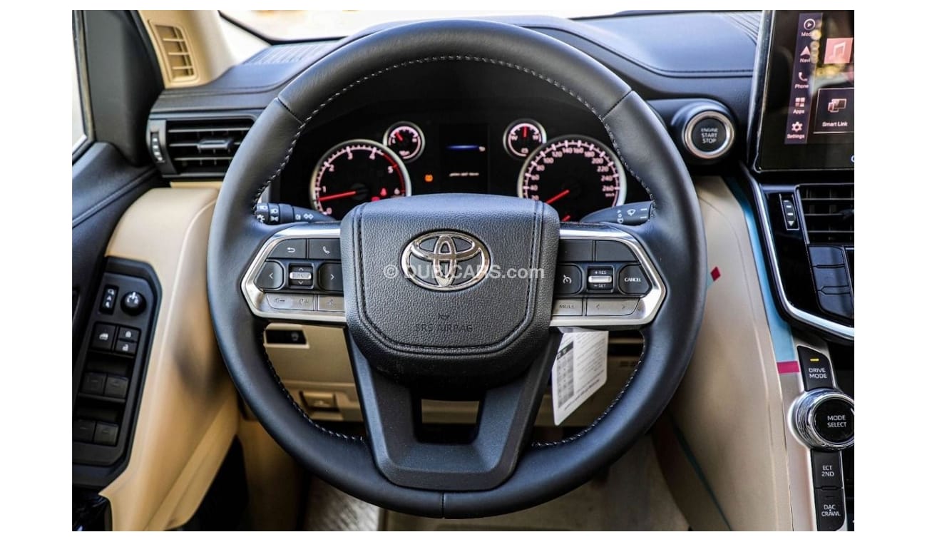 تويوتا لاند كروزر 2022 Toyota LC300 3.3L L3 | Sunroof + Alloy Wheels + Full Wide Center Screen + 20" Wheels