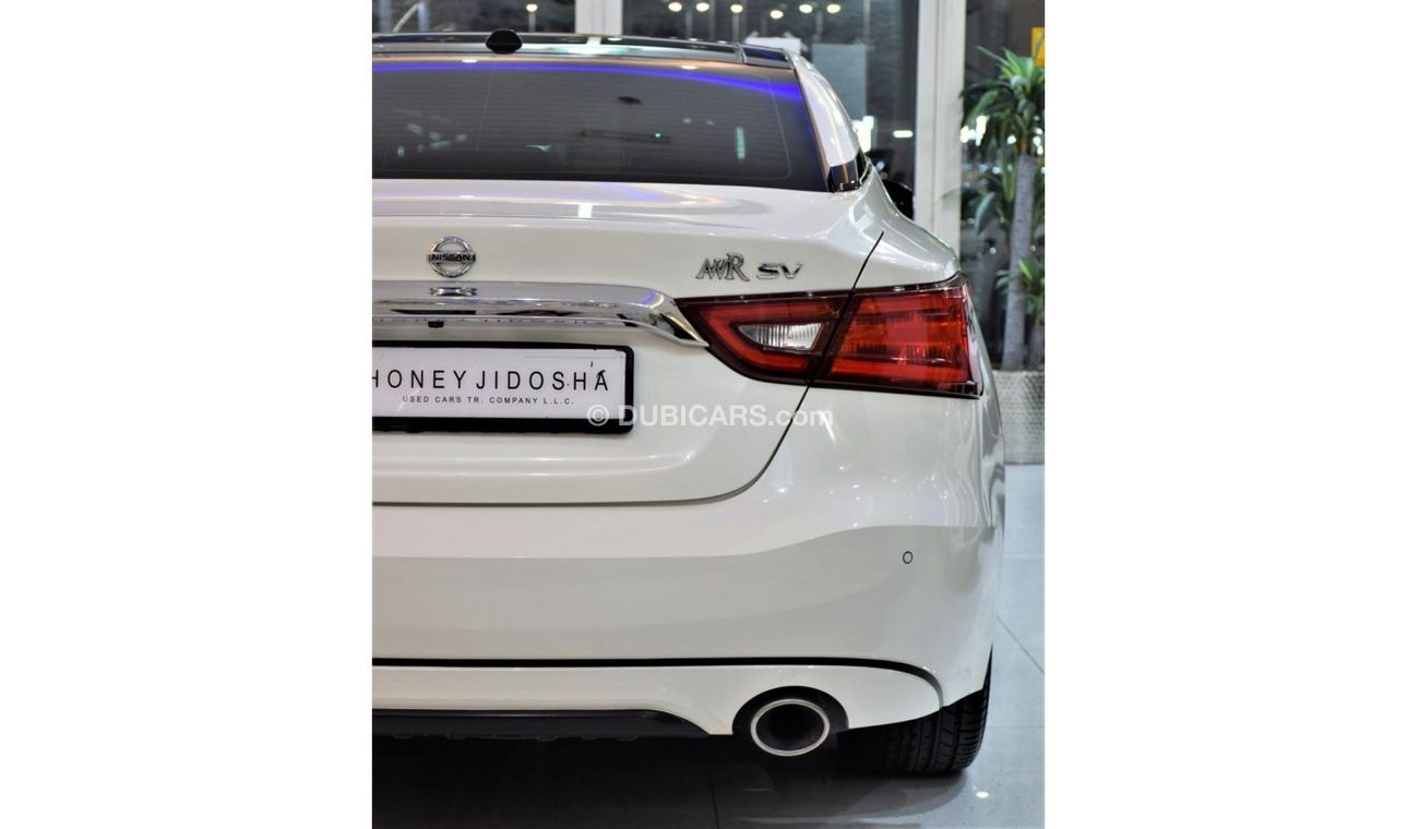 Nissan Maxima EXCELLENT DEAL for our Nissan Maxima SV 2017 Model!! in White Color! GCC Specs