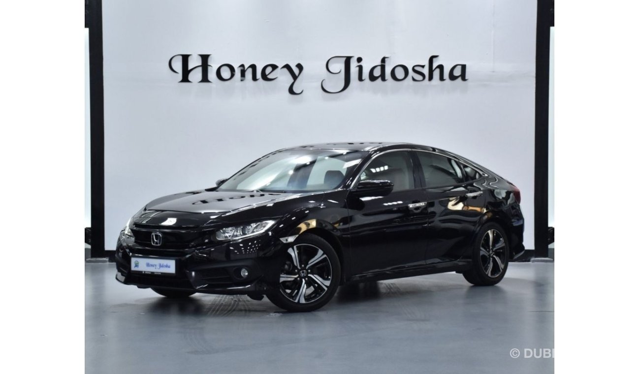 Honda Civic EXCELLENT DEAL for our Honda Civic ( 2019 Model ) in Dark Violet Color GCC Specs