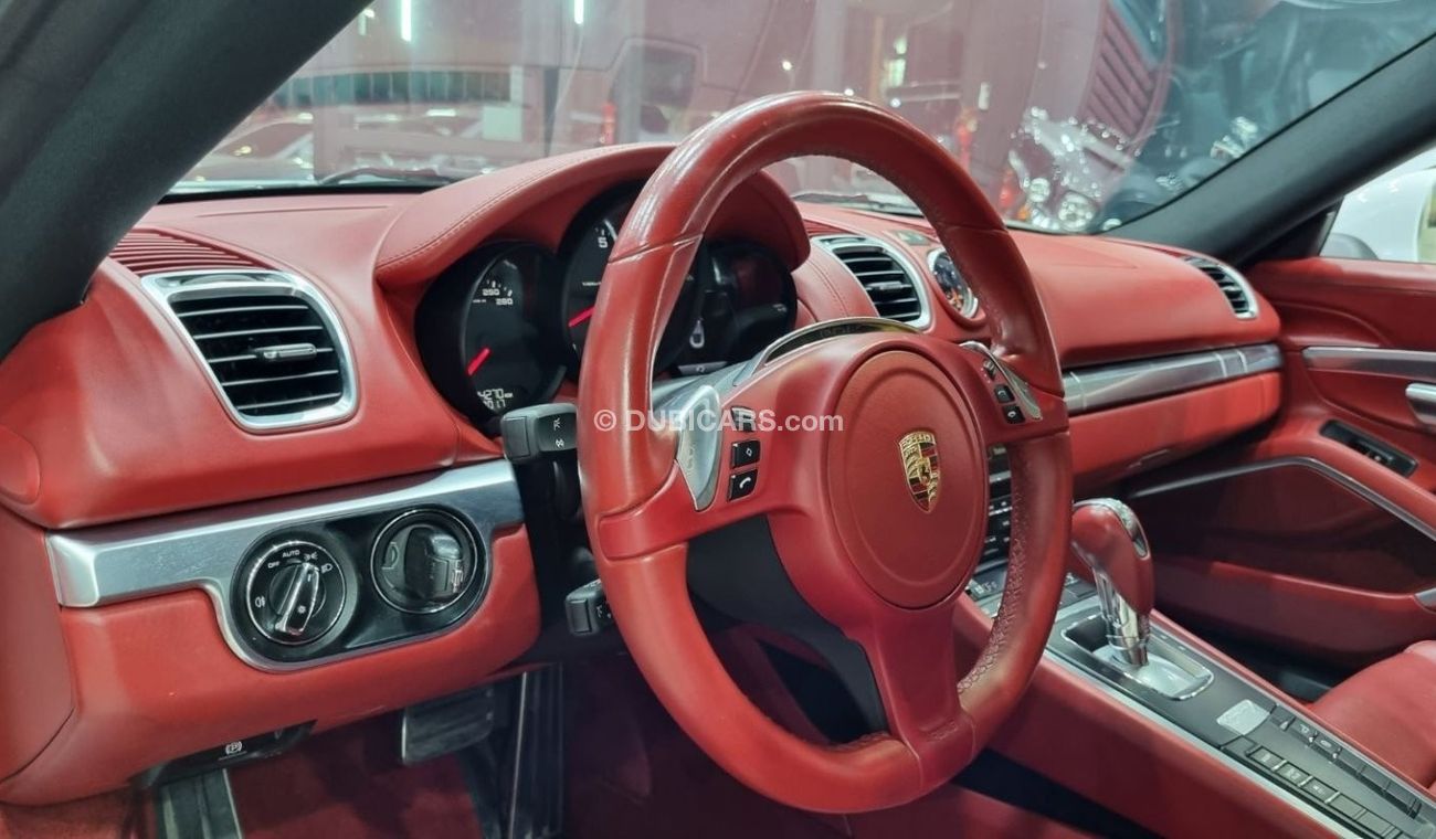Porsche 718 Cayman Std PORSCHE CAYMAN 2015 GCC IN PERFECT CONDITION FOR 139K AED