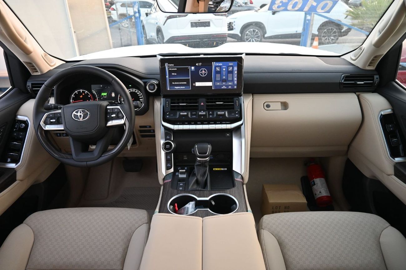 تويوتا لاند كروزر Toyota Land Cruiser VX 4.0L V6 Petrol, 4WD, Model 2024, Color White