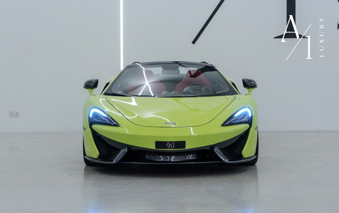 McLaren 570S 2018 Mclaren 570s Spider, With Mclaren Warranty, Full Service History, Excellent Condition,GCC Spec