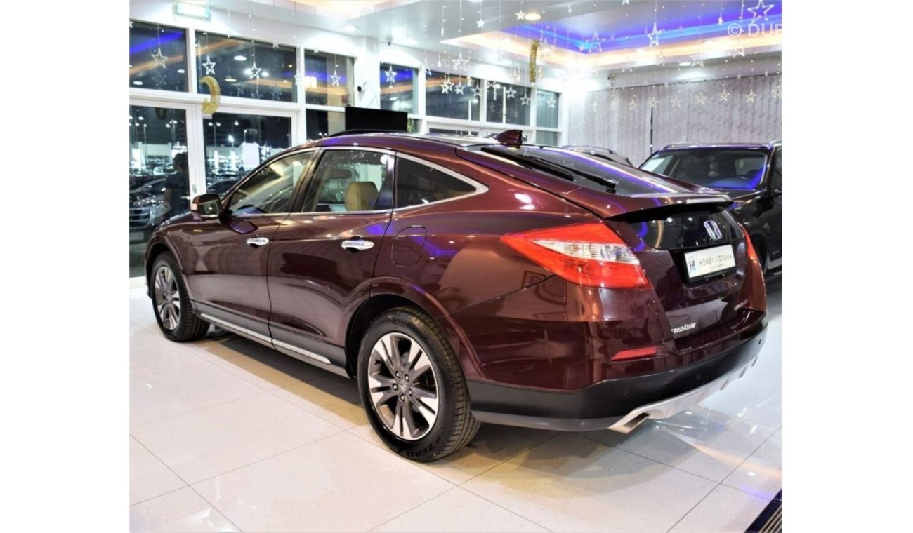 Honda Crosstour AMAZING Honda CrossTour 4WD TOURING 2014 Model!! in Maroon Color! GCC Specs