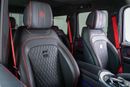 برابوس 900 - مرسيدس-AMG G 63 Brabus 900 Rocket Kit-Masterpiece Interior Black With Red Accents-Full Carbon