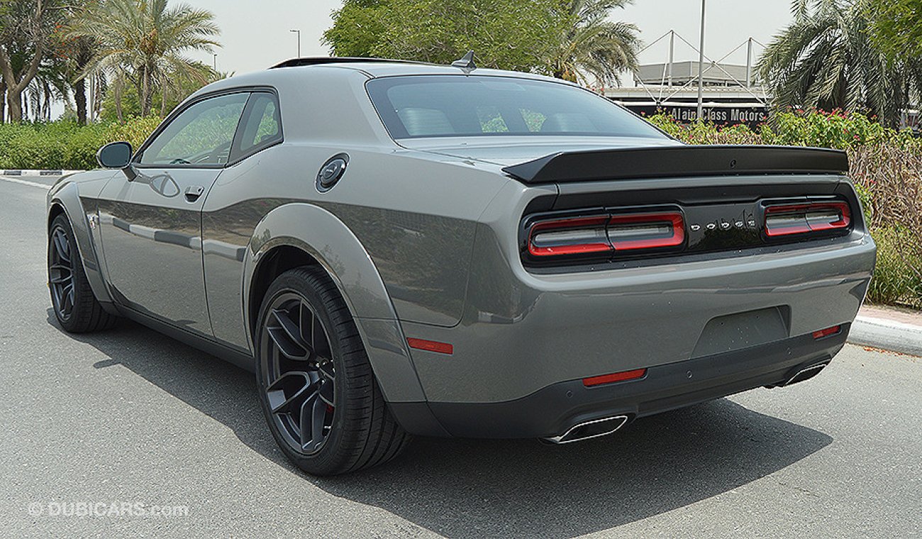 دودج تشالينجر 2019 Scatpack WIDEBODY, 6.4L V8 GCC, 0km with 3 Years or 100,000km Warranty