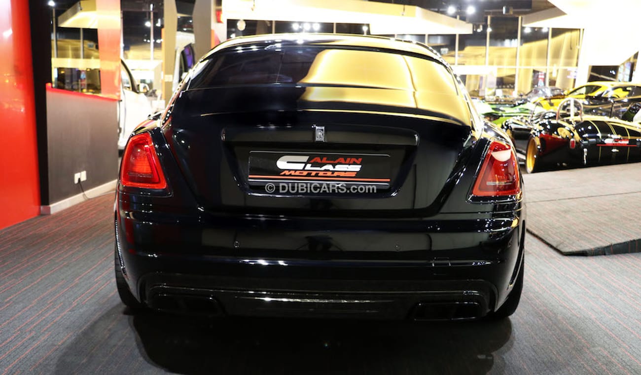 Rolls-Royce Wraith Black Badge With Mansory Kit