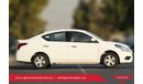 Nissan Sunny SV 1.5 with spoiler 2020 model available for export sales outside GCC.