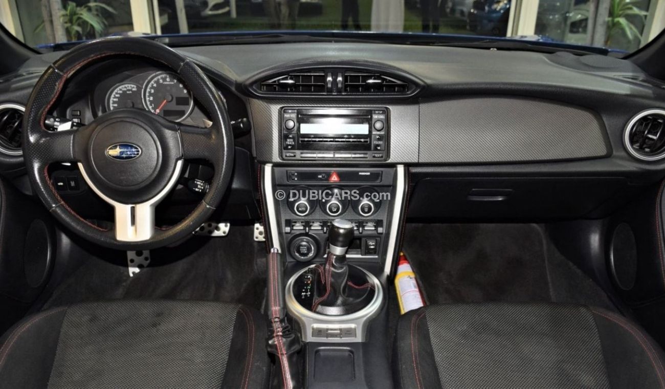 سوبارو BRZ AED 1,135 Per Month / 0% D.P | Subaru BRZ 2016 Model!! in Blue Color! GCC Specs