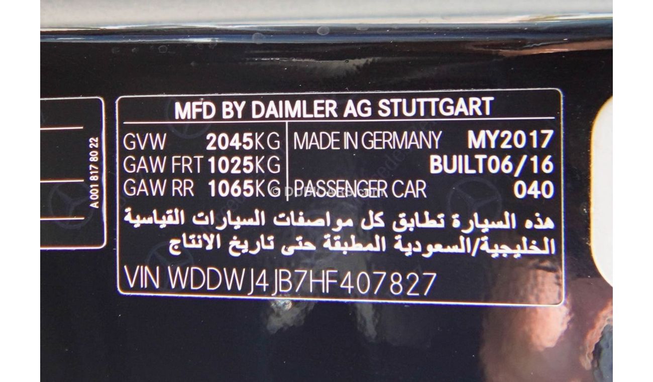 Mercedes-Benz C 300 Coupe Mercedes C300 AMG Coupe Panoramic Full option  2017 GCC Under Warranty