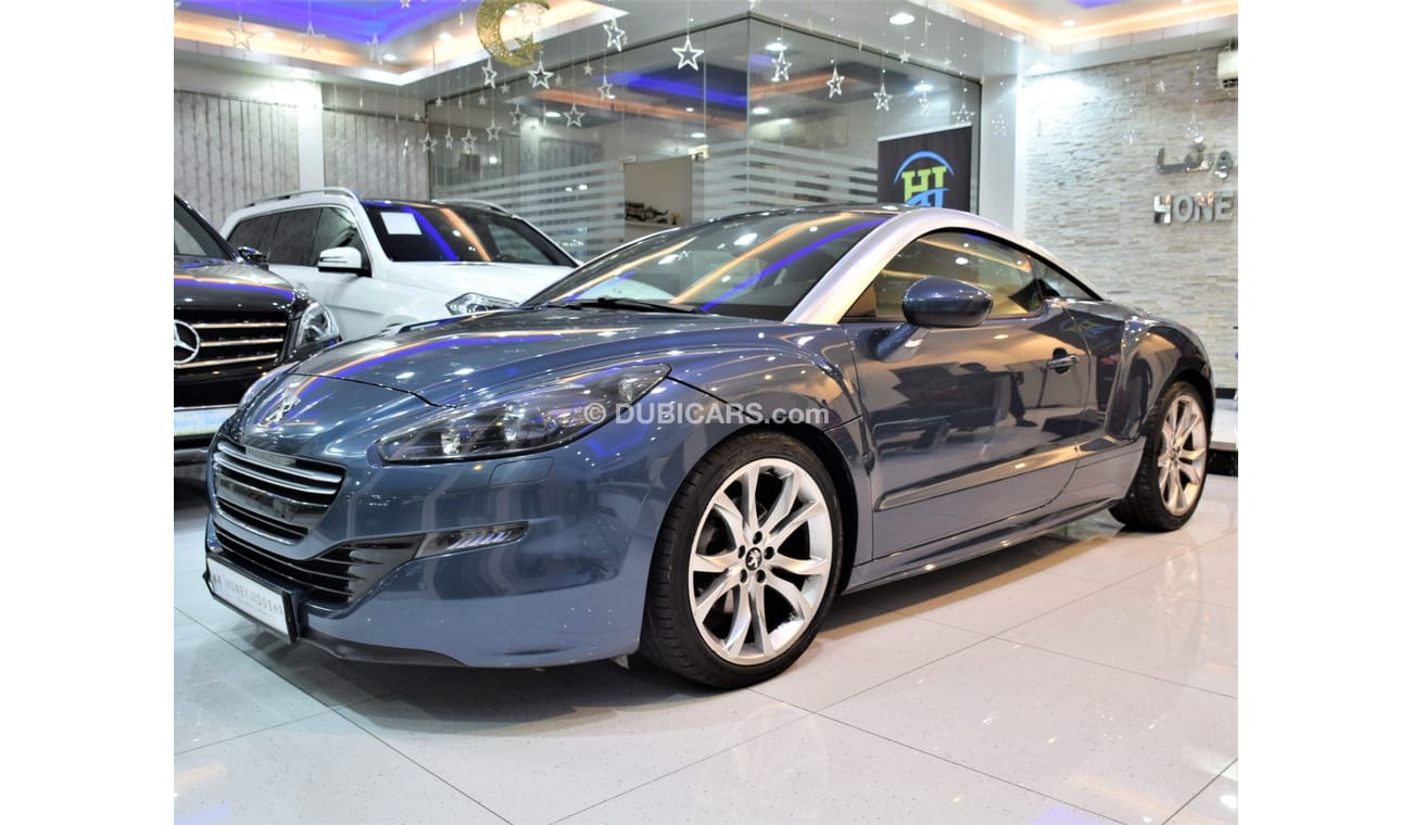 Peugeot RCZ EXCELLENT DEAL for our Peugeot RCZ 2015 Model!! in Blue Color! GCC Specs