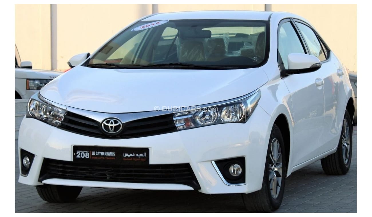 تويوتا كورولا SE SE SE تويوتا كورولا 2014 خليجي بحالة ممتازة