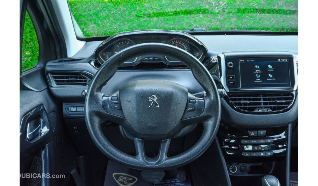 Peugeot 208 AED 321/month | 2019 | PEUGEOT | 208 | ACTIVE 1.6L | GCC SPECS | P00924