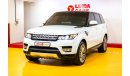 لاند روفر رانج روفر سبورت سوبرتشارج Range Rover Sport Supercharged 2015 GCC under Warranty with Flexible Down-Payment.