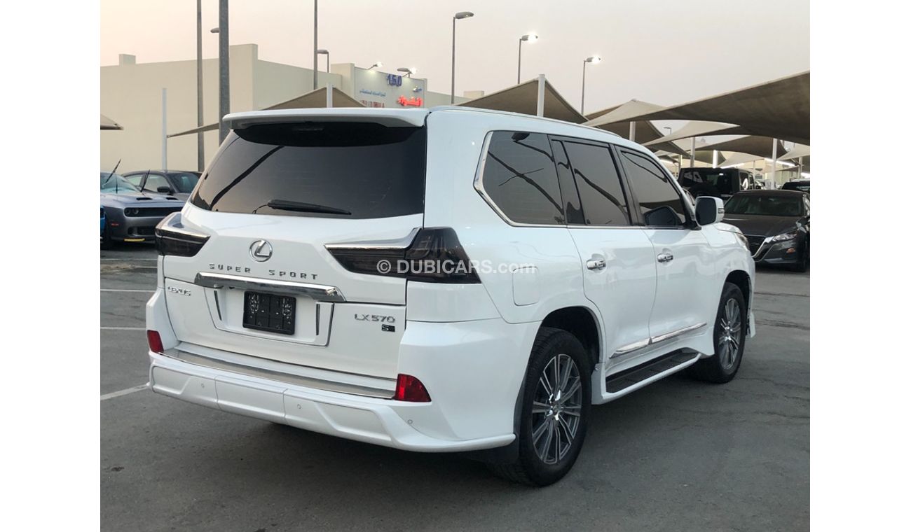 لكزس LX 570 موديل 2015 محول 2020 خليجي فل مواصفات كراسي جلد ومثبت سرعه وتحكم كهربي كامل ونظام صوت ممتاز وكاميرا