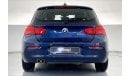 BMW 120i Executive | 1 year free warranty | 1.99% financing rate | Flood Free