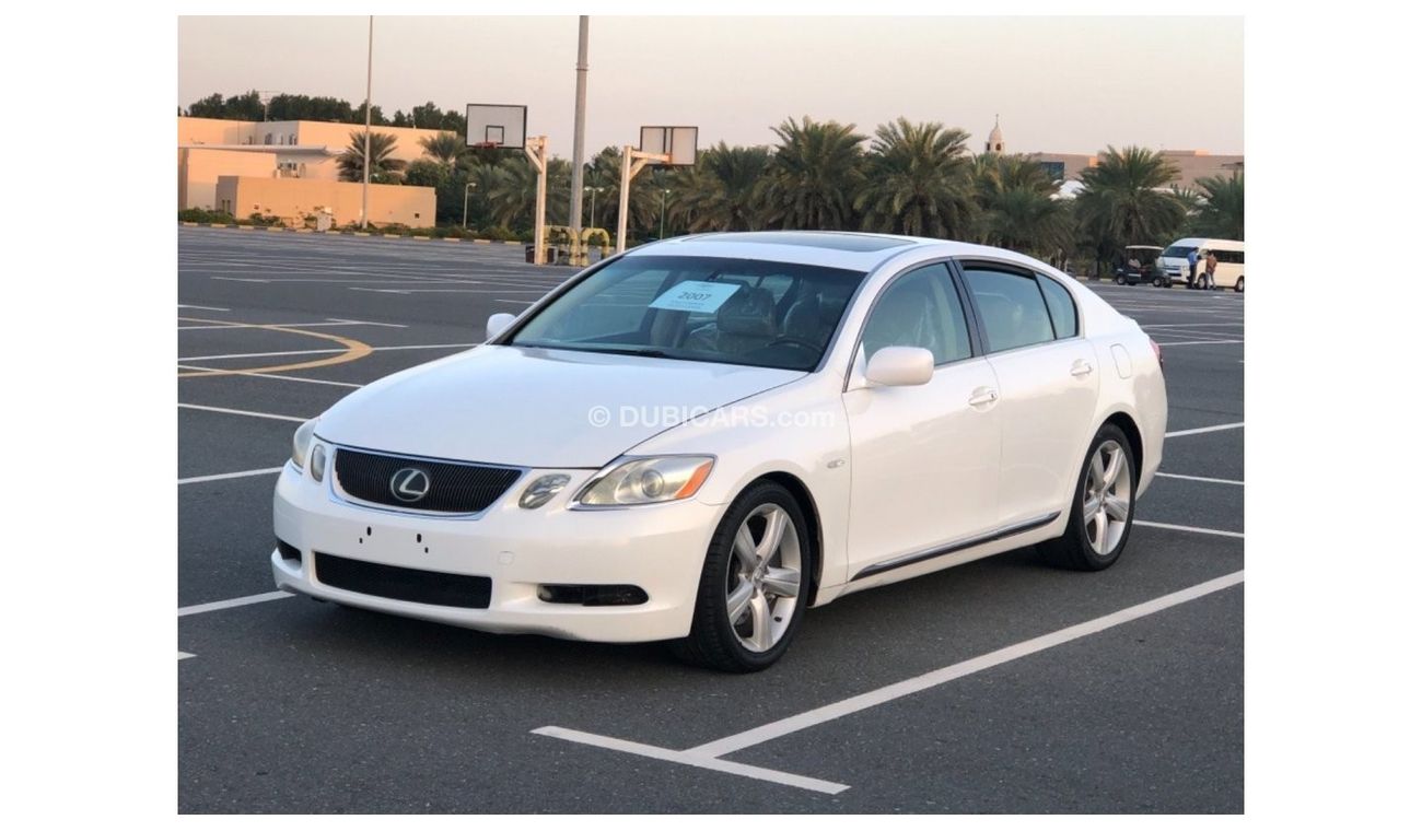 Lexus GS 430 MODEL 2007 GCC CAR PERFECT CONDITION INSIDE AND OUTSIDE FULL OPTION SUN ROOF LEATHER SEATS
