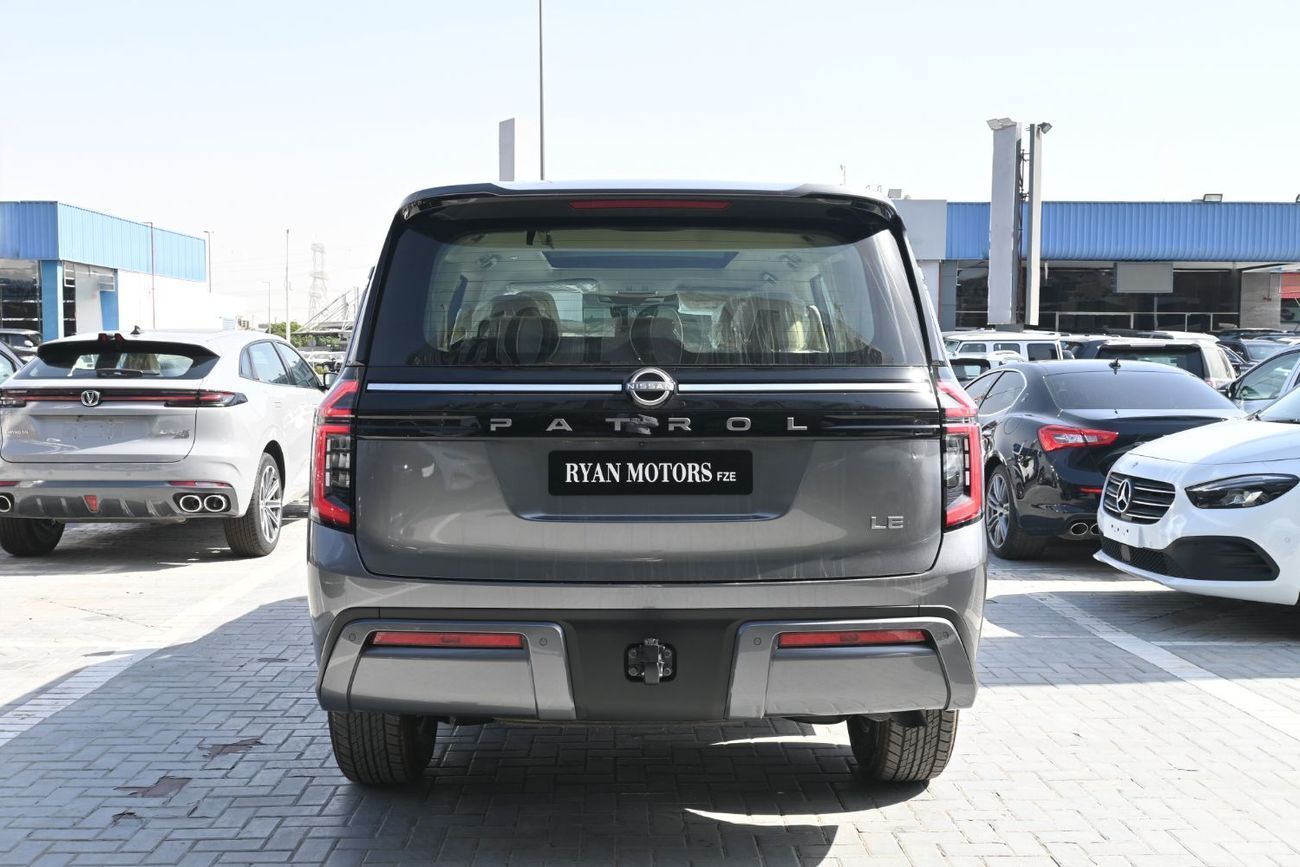 نيسان باترول NISSAN PATROL LE 3.5L TwinTurbo V6 Petrol 4WD, Model 2025, Color Grey