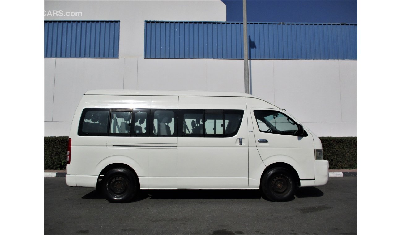 Toyota Hiace TOYOTA HIAC HIGHROOF 15 PASSENGER 2010 LOW KM