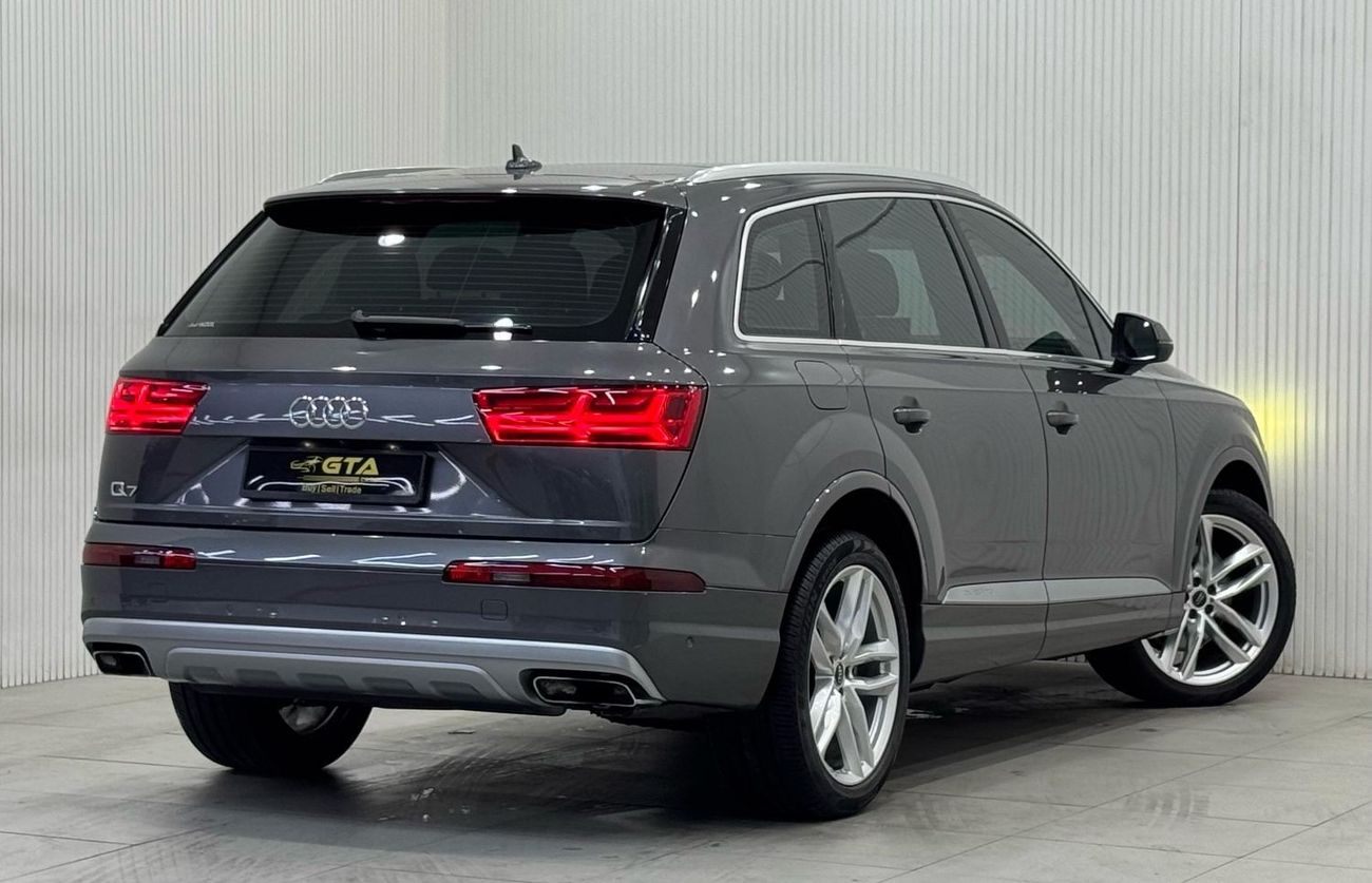 Audi Q7 55 TFSI quattro 3.0L 2019 Audi Q7 55TFSI Quattro, Warranty, Full Audi Service History, 7 Seater, GCC