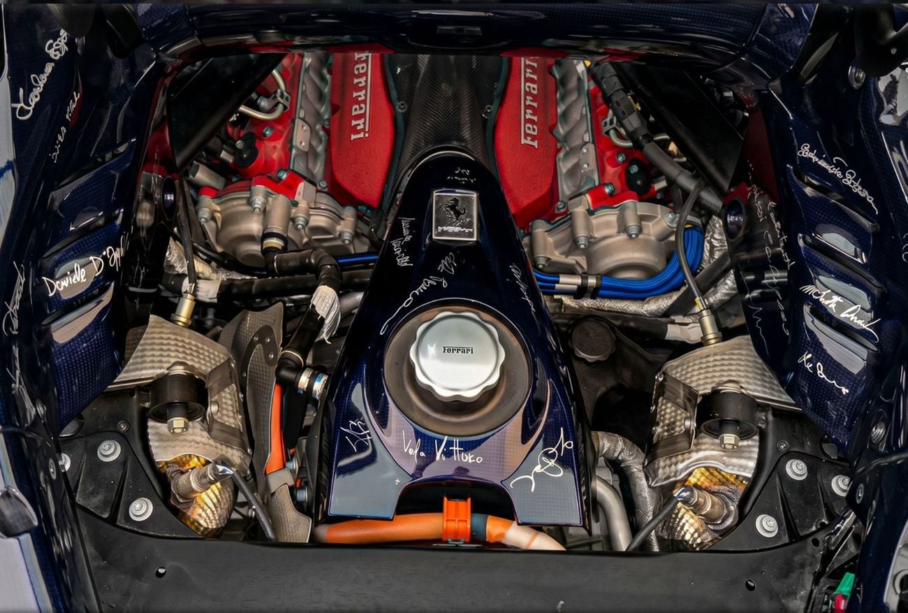 Ferrari SF90 SPIDER Ferrari SF90 Spider Assetto Fiorano | Navy Blue Carbon