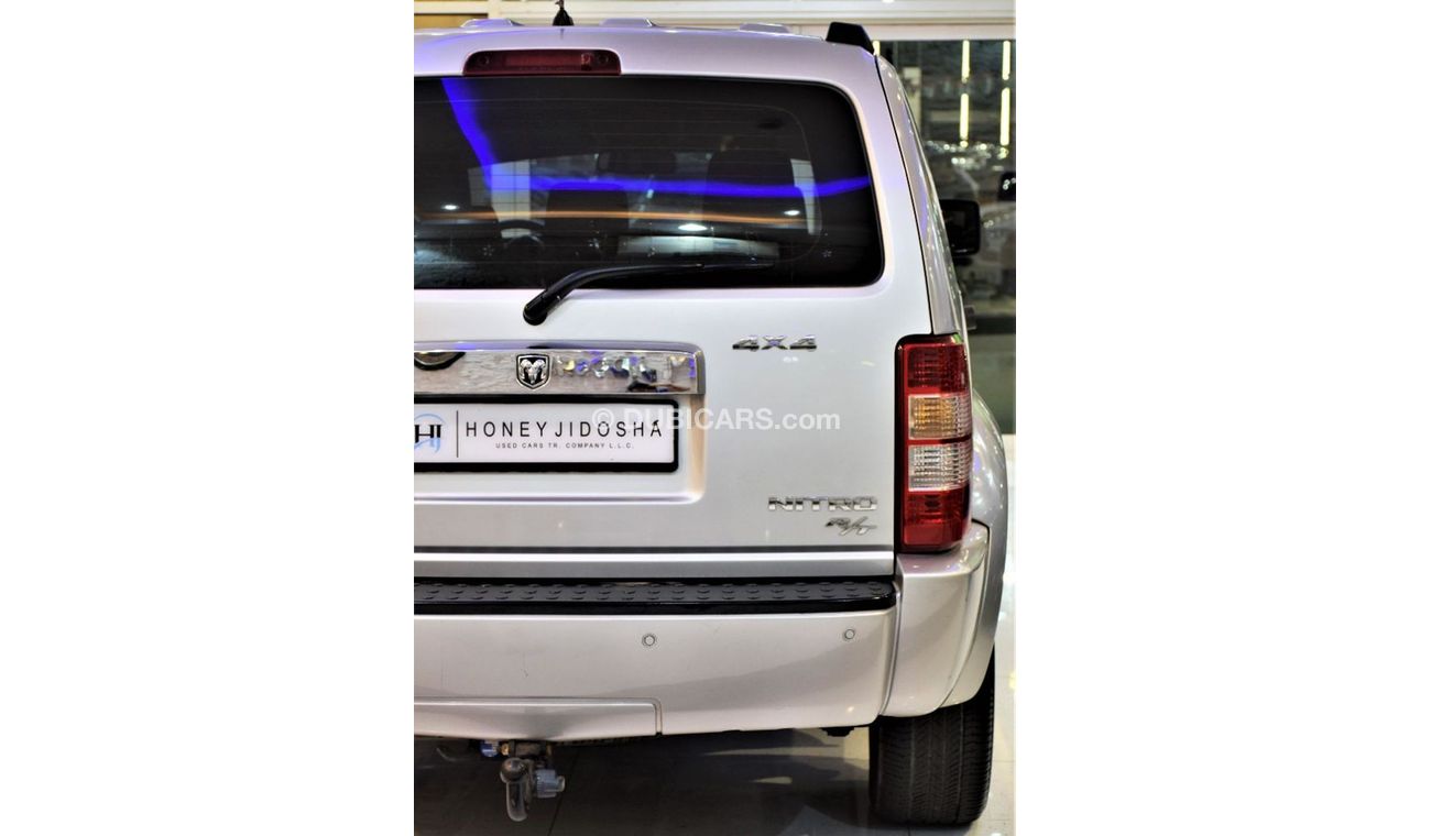 Dodge Nitro Amazing Dodge Nitro R/T 4x4 2009 Model!! in  Color! GCC Specs