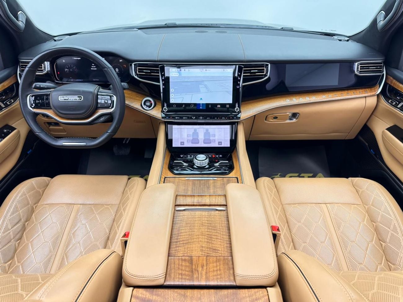 جيب واجونير 2023 Jeep Grand Wagoneer Series 3, 07/2028 Jeep Warranty, Jeep Full Service History, GCC