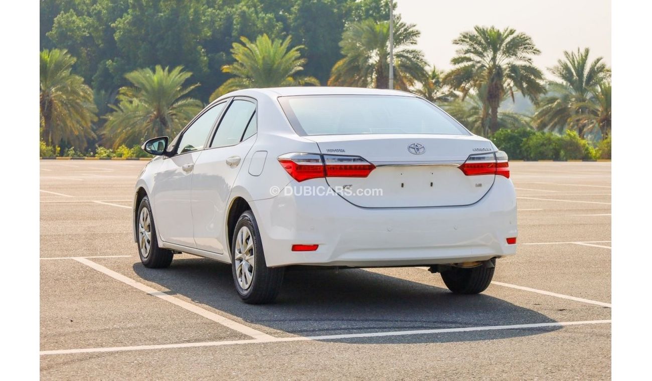Toyota Corolla 2019 | 4dr Sedan 1.6L 4cyl Petrol A/T RWD - GCC Specs - Book now