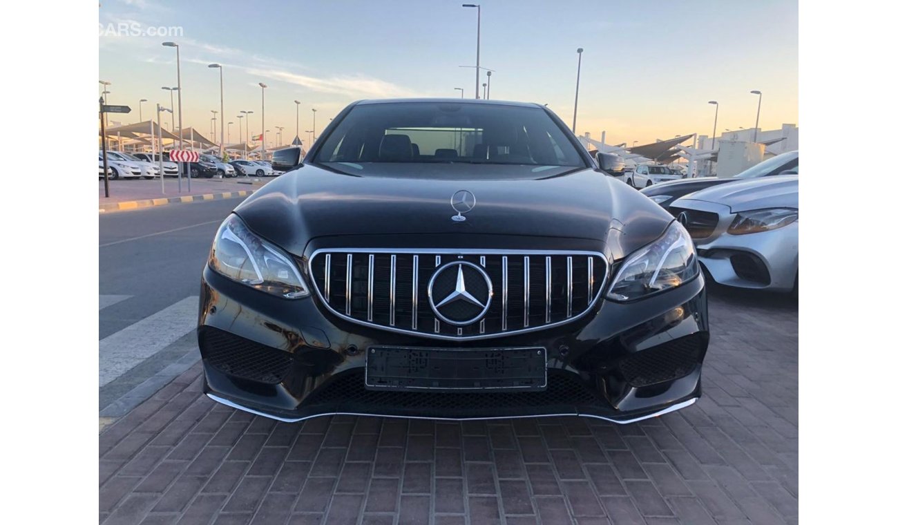 مرسيدس بنز E 350 موديل 2014 وارد نظيفه جدا من الداخل والخارج فلاوبشن فتحه وجلد ومثبت سرعه وكاميرا خلفيه وتحكم هربي كا