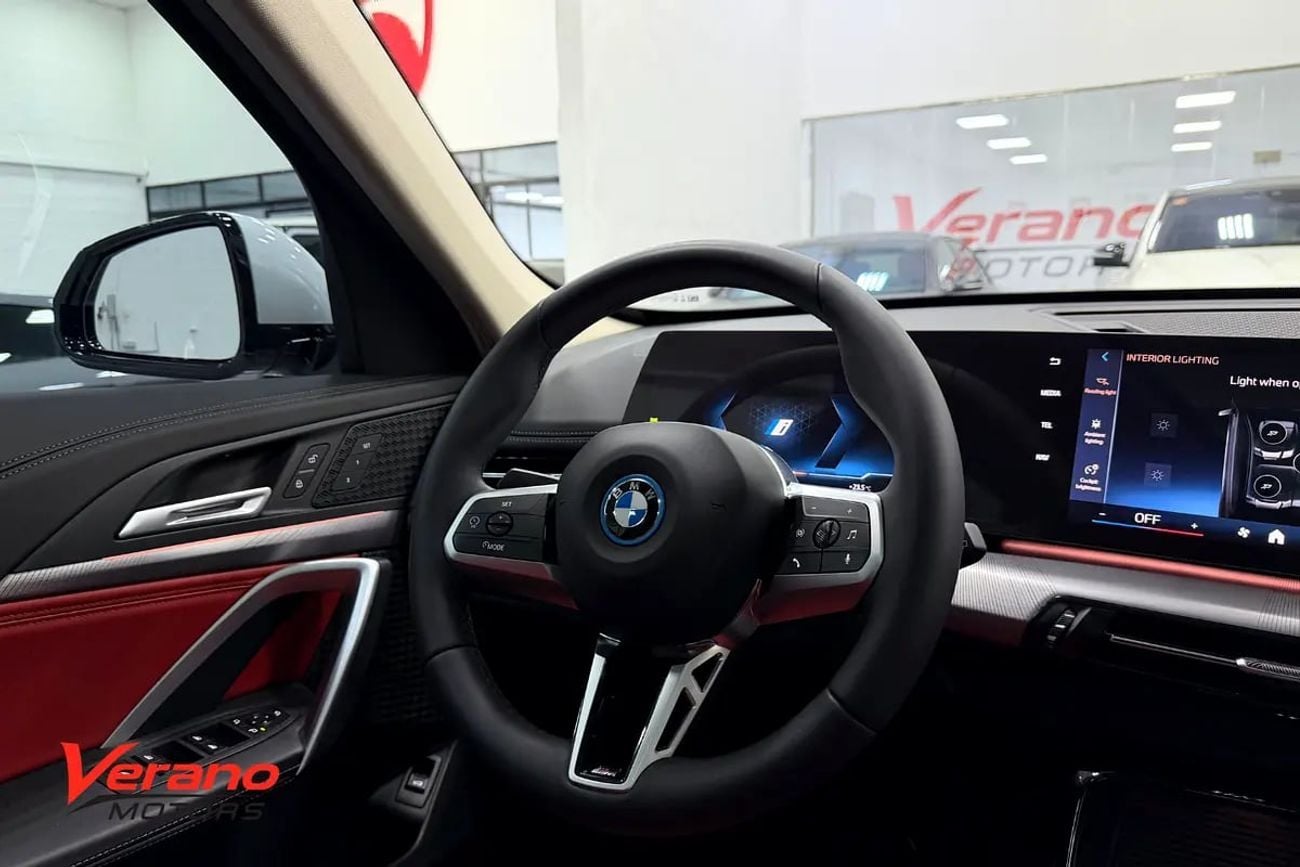 بي أم دبليو iX1 Electric M Sport | Full Options | 500KM Range | Panoramic | 5,000KM Only