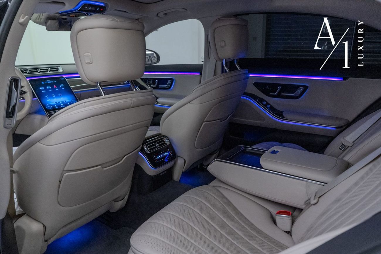 Mercedes-Benz S 500 4MATIC 3.0L 2021 Mercedes Benz S500 4MATIC, Warranty, Full Service History, Fully Loaded, GCC