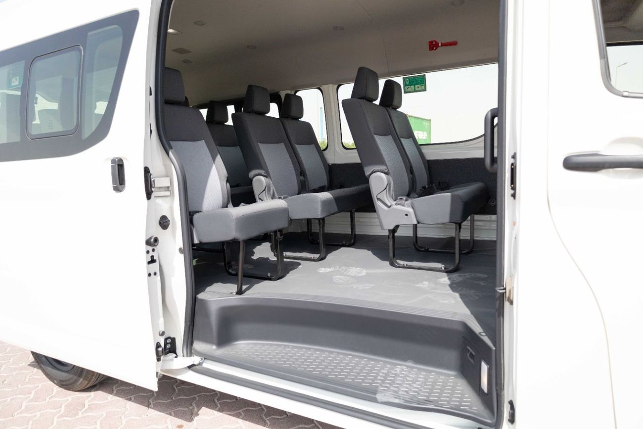 Toyota Hiace 2025 Toyota Hiace High-Roof 3.5L - White Inside Grey | Export Only