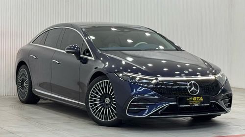 Mercedes-Benz EQS 580 2023 Mercedes-Benz EQS 580 4MATIC, Agency Warranty, Full Service History, GCC