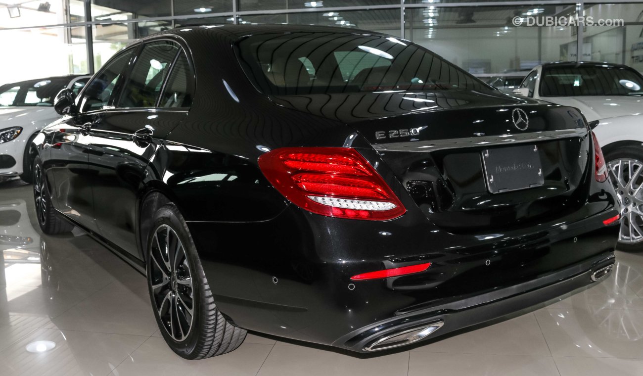 Mercedes-Benz E 250 2018, 2.0L GCC, 0km with 2 Years Unlimited Mileage Warranty