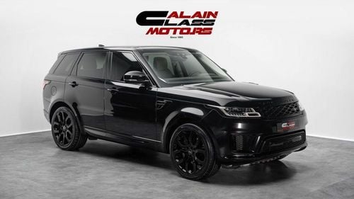 لاند روفر رينج روفر سبورت HSE Black Edition - 2021 - GCC - Under Warranty and Service Contract