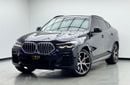 BMW X6 40i M Sport 3.0L 2022 BMW X6 xDrive40i M-Sport, 2027 BMW Warranty, Full BMW Service History, Excelle