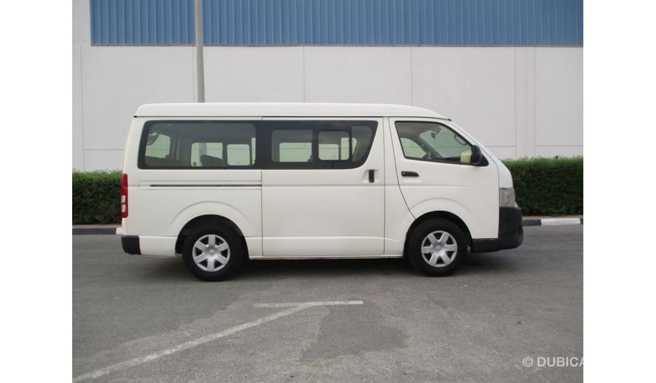 Toyota Hiace TOYOTA HIACE 2015 MID ROOF , 15 SEATS GULF SPACE ACCIDENT FREE CLEAN