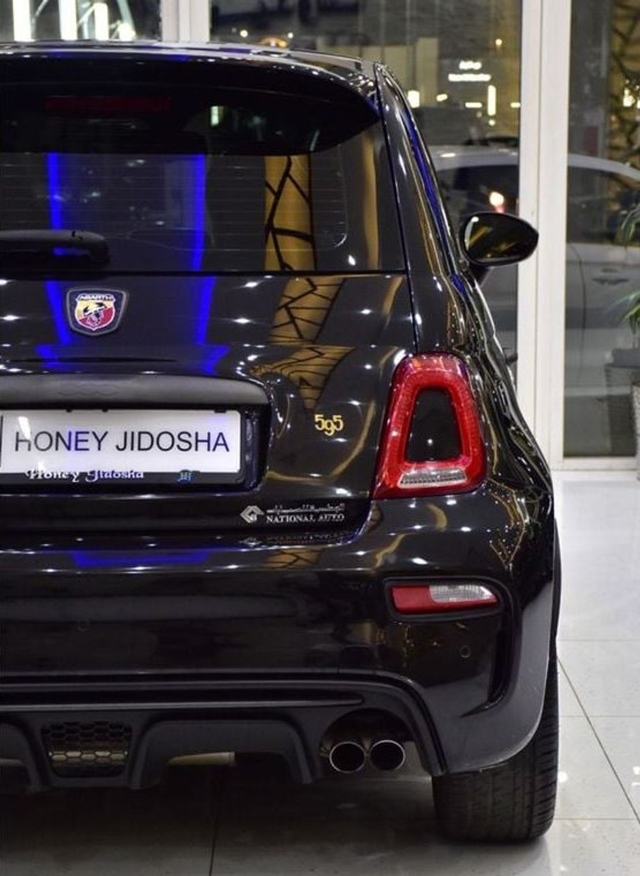 Abarth 595 EXCELLENT DEAL for our Abarth 595 Scorpioneoro ( 2022 Model ) in Black Color GCC Specs