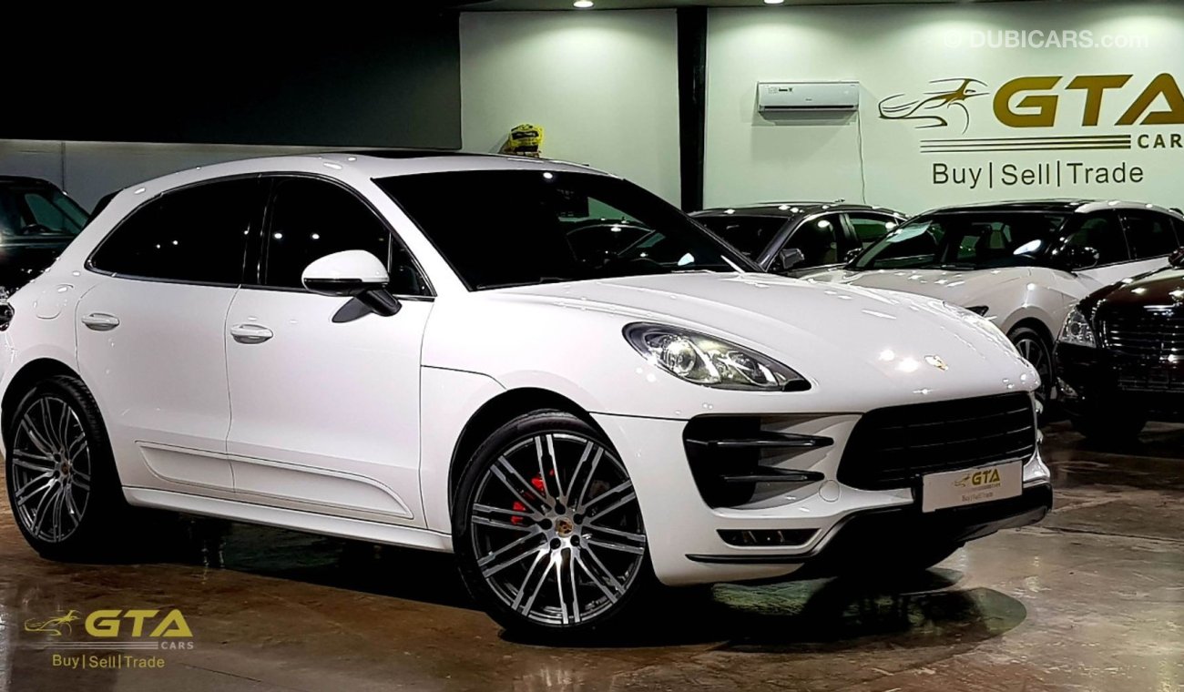 بورش ماكان توربو 2015 Porsche Macan Turbo, Warranty, Full Service History, GCC