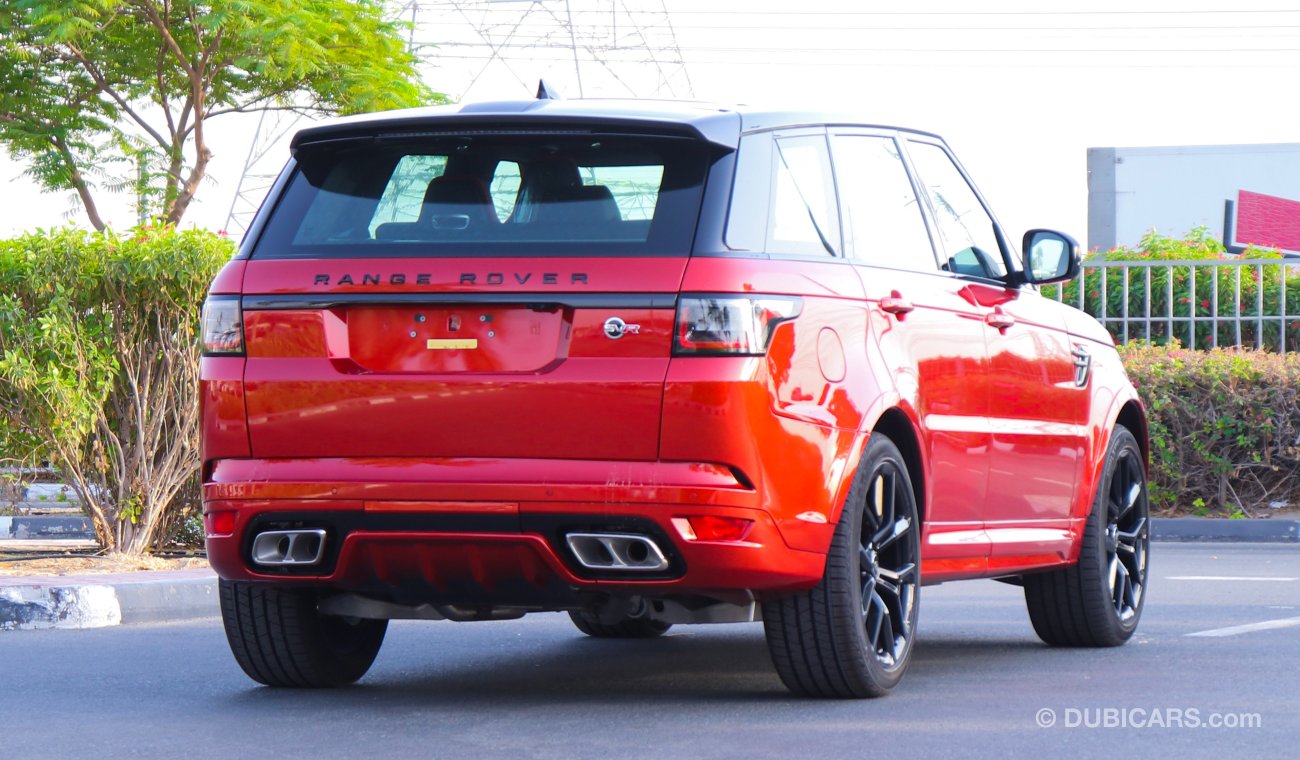 Land Rover Range Rover Sport SVR with Original Carbon Fiber