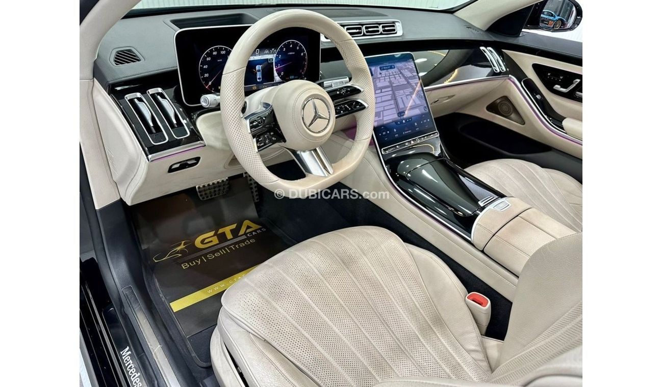 Mercedes-Benz S 500 2022 Mercedes Benz S500 4MATIC, April 2027 Mercdes Warranty + Service Contract, Low Kms, GCC