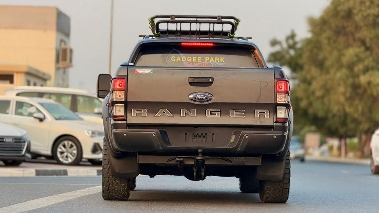 فورد رانجر MODIFIED FULLY OFF-ROAD WILDTRAK | HEAVY DUTY FRONT BUMPER WITH YELLOW LED SPOT LIGHTS | ADVENTURE R