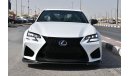 لكزس GS F LEXUS GS F 8 CYLINDER 2016 WHITE