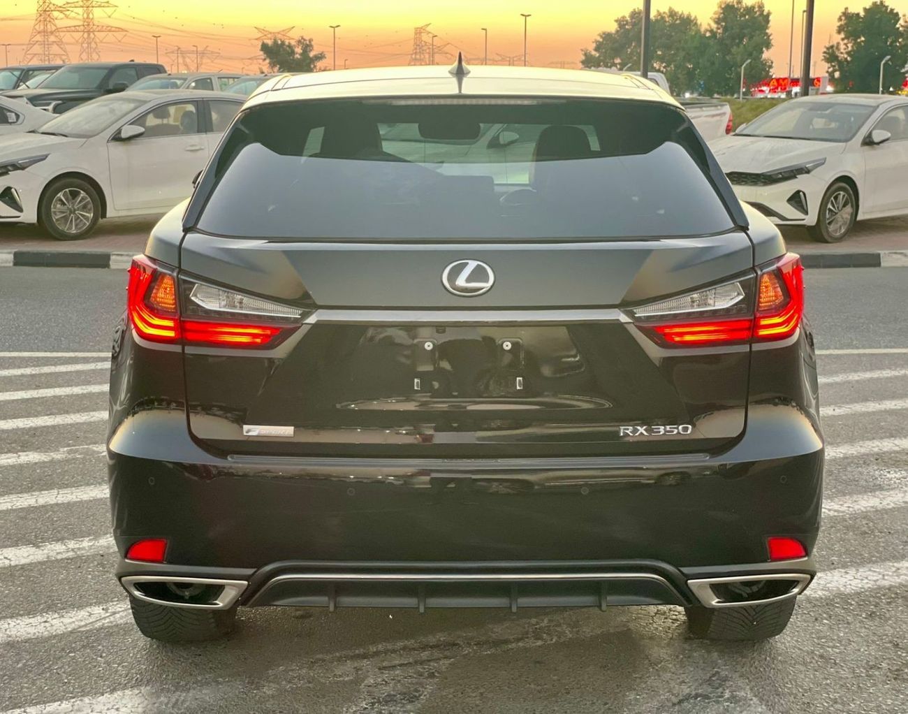 Lexus RX350 2020 Lexus RX350 F Sports Full Option - Specially Customized Without Sunroof - 4x4 AWD 3.5L V6 - Rad