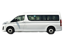 تويوتا هاياس ECT0119 - 2025 Toyota Hiace Hrf Pass Van GL - 3.5L Petrol Manual - White Bumper