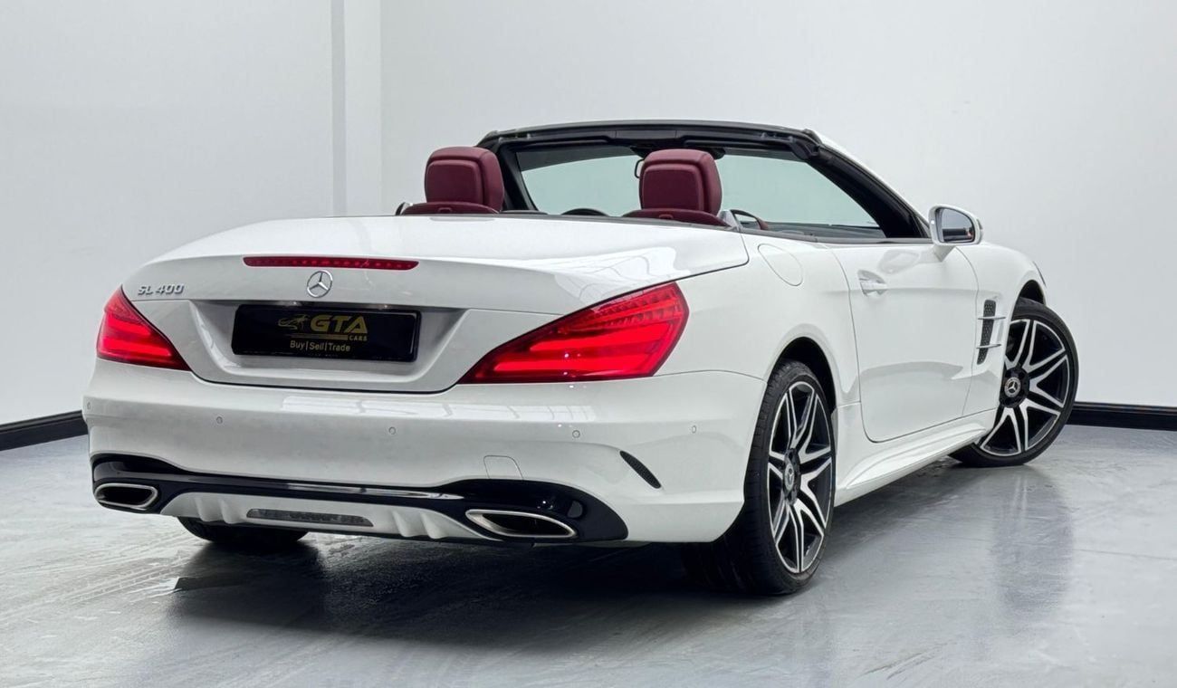 Mercedes-Benz SL 400 Std 3.0L 2018 Mercedes-Benz SL 400 AMG, Service History, Warranty, Excellent Condition, Low Km, GCC