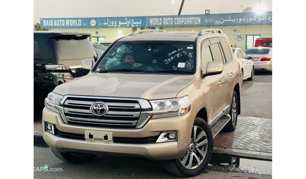 تويوتا لاند كروزر Toyota Landcruiser Zx RHD Petrol engine model 2016 full option top of the range