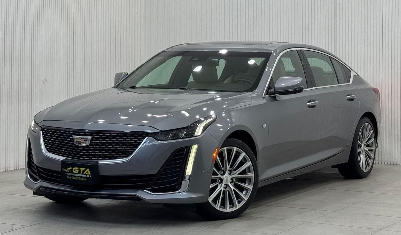 Cadillac CT5 2020 Cadillac CT5 550T V6, Warranty, Cadillac Service Pack, Low Kms, Excellent Condition, GCC