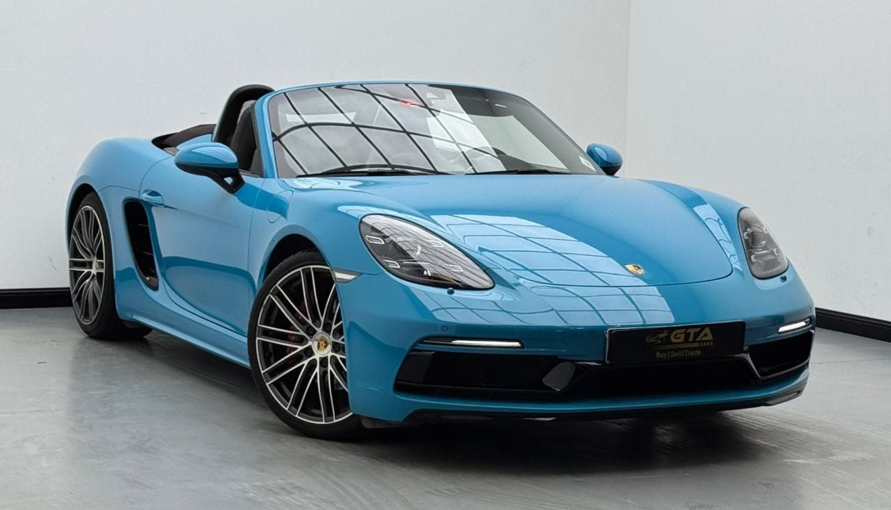 Porsche 718 Boxster GTS 2.5L 2019 Porsche 718 Boxster GTS, Porsche Service history, 1 Year Warranty, GCC